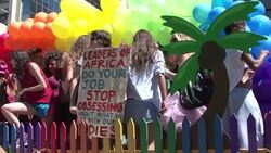 CLEAN : Cape Town's gay community takes to the str News Clip