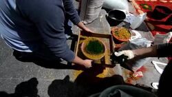 CLEAN : Guatemalans build 4500 foot long flower News Clip