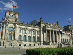 Berlin Reichstag Stock Footage