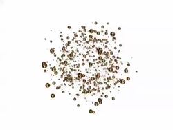 Gold bubbles Stock Footage