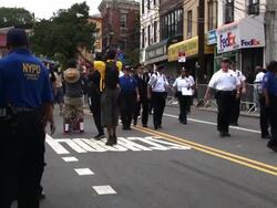 March To Protest Police Brutality Stock Footage