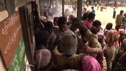 CLEAN : Myanmar avoids worst of cyclone News Clip