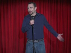 HD: Throwing Trash At Stand Up Comedian Stock Footage