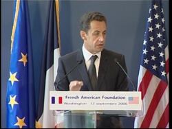WRAP French Interior minister gives foreign policy address, more News Clip