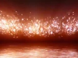 Sparks and Water NTSC Stock Footage