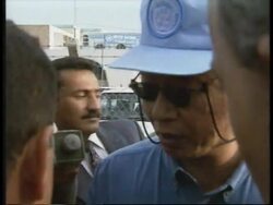 IRAQ: BAGHDAD: UN WEAPONS MONITORS RESUME INSPECTIONS UPDATE News Clip