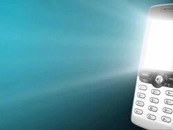 Cell Phone Screen Shine Stock Footage