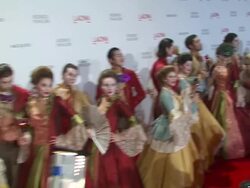 ATMOSPHERE: LACMA Presents 'The Unmasking' at the LACMA Presents 'The Unmasking' at Los Angeles CA. (Footage by WireImage Video/GettyImages) Stock Footage