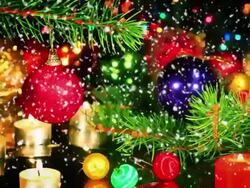Christmas Decoration Stock Footage
