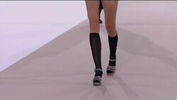 Highlights from the Rochas catwalk as Paris fashion week News Clip