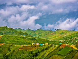 Mountain landscape Stock Footage