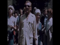 SYND 29 8 75 BURTON AND TAYLOR VISIT WAILING WALL News Clip