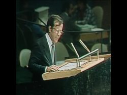 SYND 9 10 75 CUBA AMBASSADOR ADDRESS TO THE UN News Clip
