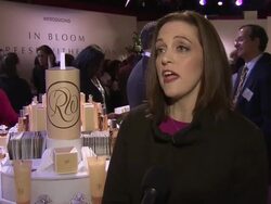 EVENT CAPSULE REPORTER/CHYRON: Reese Witherspoon And Avon Celebrate The Launch Of Her New Fragrance Ã”In Bloom By Reese WitherspoonÃ•, New York, NY, 10/28/09 Stock Footage