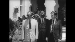 Diplomats Implement President Johnson's Peace Offensive Stock Footage