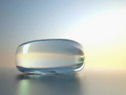 SLO MO Bouncing Blob Stock Footage