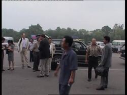 WRAP Inspectors depart North Korea after examaning sites; ADDS arrival in China News Clip