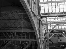 Indoor Ice skating rink. Stock Footage