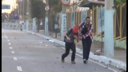 Brazilian protesters clashed with police near a football stadium in Belo Horizone. At the time, the stadium was hosting a Confederations Cup semi-final game between Brazil and Uruguay. News Clip