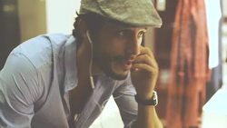 Hipster listen to music Stock Footage