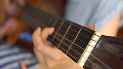 Guitarists Hands Stock Footage