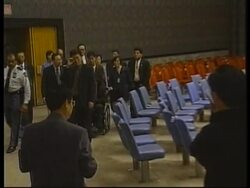 USA: DISABLED CHINESE GYMNAST VISITS UN News Clip