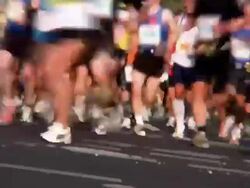 Road race Stock Footage