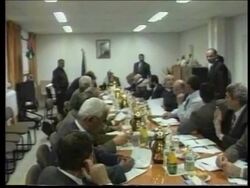 West Bank - Palestinian cabinet News Clip