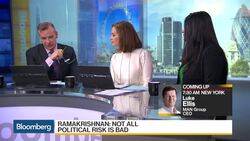 JPMorgan's Ramakrishnan Says Politics Clouding Positives News Clip