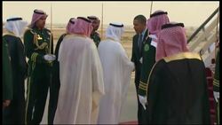 President Barack Obama paid a visit to the desert oasis of wary ally King Abdullah of Saudi Arabia, hoping to reassure the aging monarch who is nervously watching Washington's negotiations with Iran and other U.S. policy in the Middle East. (March 28) News Clip