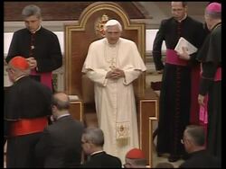 WRAP Pope in popemobile in NY; prayers at St Joseph Seminary ADDS more News Clip