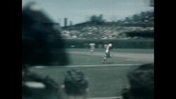 Ival Goodman Playing Baseball Stock Footage
