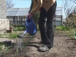 Spring gardening Stock Footage