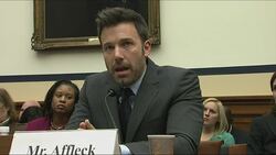 Actor addresses Congress about plight of the Congo News Clip