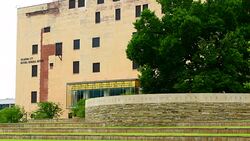 Oklahoma City Oklahoma OK, OKC, historical disaster OKC bombing remains at OKC Bombing Memorial that happened on April 19, 1995 Stock Footage