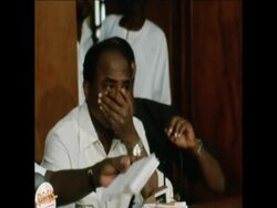 SYND 30 7 71 SUDANESE PRESS CONFERENCE ON COUP News Clip