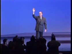 FRANCE: ELECTION OPINION POLLS SHOW CHIRAC AS LEADER News Clip