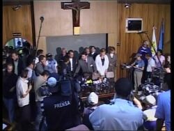 Mass, French minister, coffins, examiners News Clip