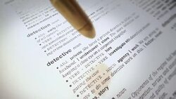 DETECTIVE and Bullet Stock Footage