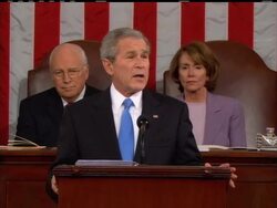 President Bush opened his final State of the Union address Monday night, by urging Congress to work together to help resolve the nations problems Instructional Video