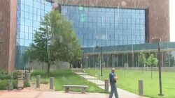 James Holmes trial victims and family members leave after guilty verdict Stock Footage