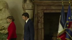 CLEAN : Italian PM: We are all French News Clip