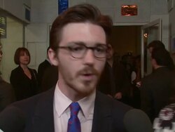 'Superhero Movie' Premiere Stock Footage