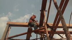 Builder working Stock Footage