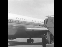 SYND 24 11 67 BRITISH ENVOY ARRIVES FOR REALTIONS TALKS Instructional Video