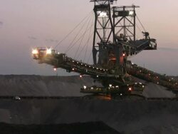 PAL: Surface mining Stock Footage