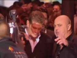 David Hasselhoff presents 'Brain Drain 2' in Madri Stock Footage