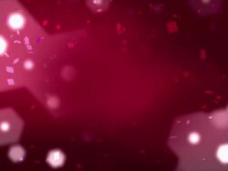 Loopable Confetti And Lights Background Stock Footage