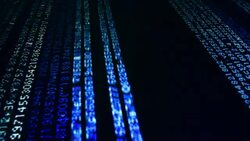 Computer Data Code Glitch Stock Footage