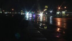 Tear gas fired as protesters defy curfew in tense town News Clip